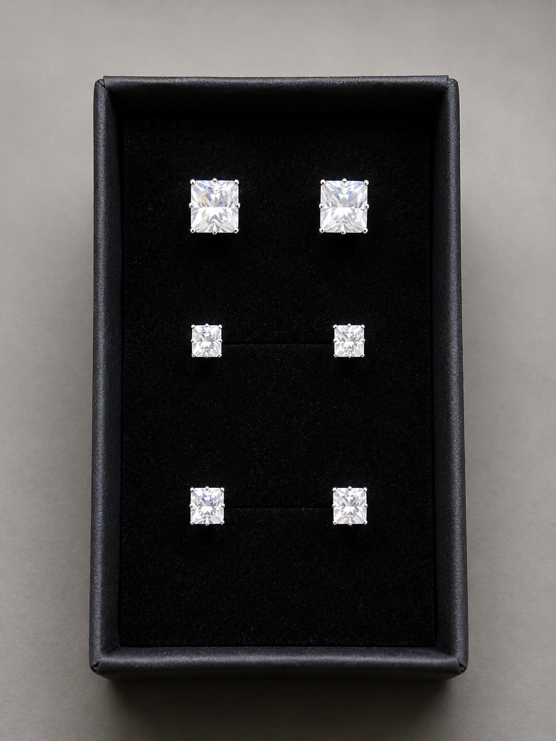COMBO DA 6 ORECCHINI DIAMOND