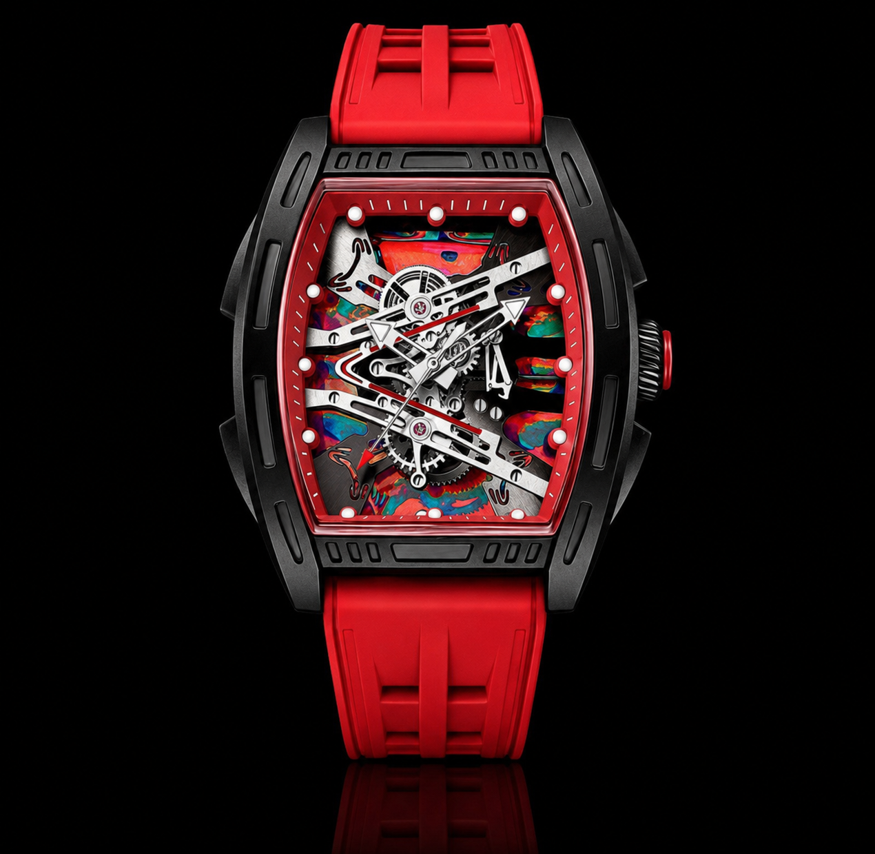 OROLOGIO RICH MILLE (ROSSO)