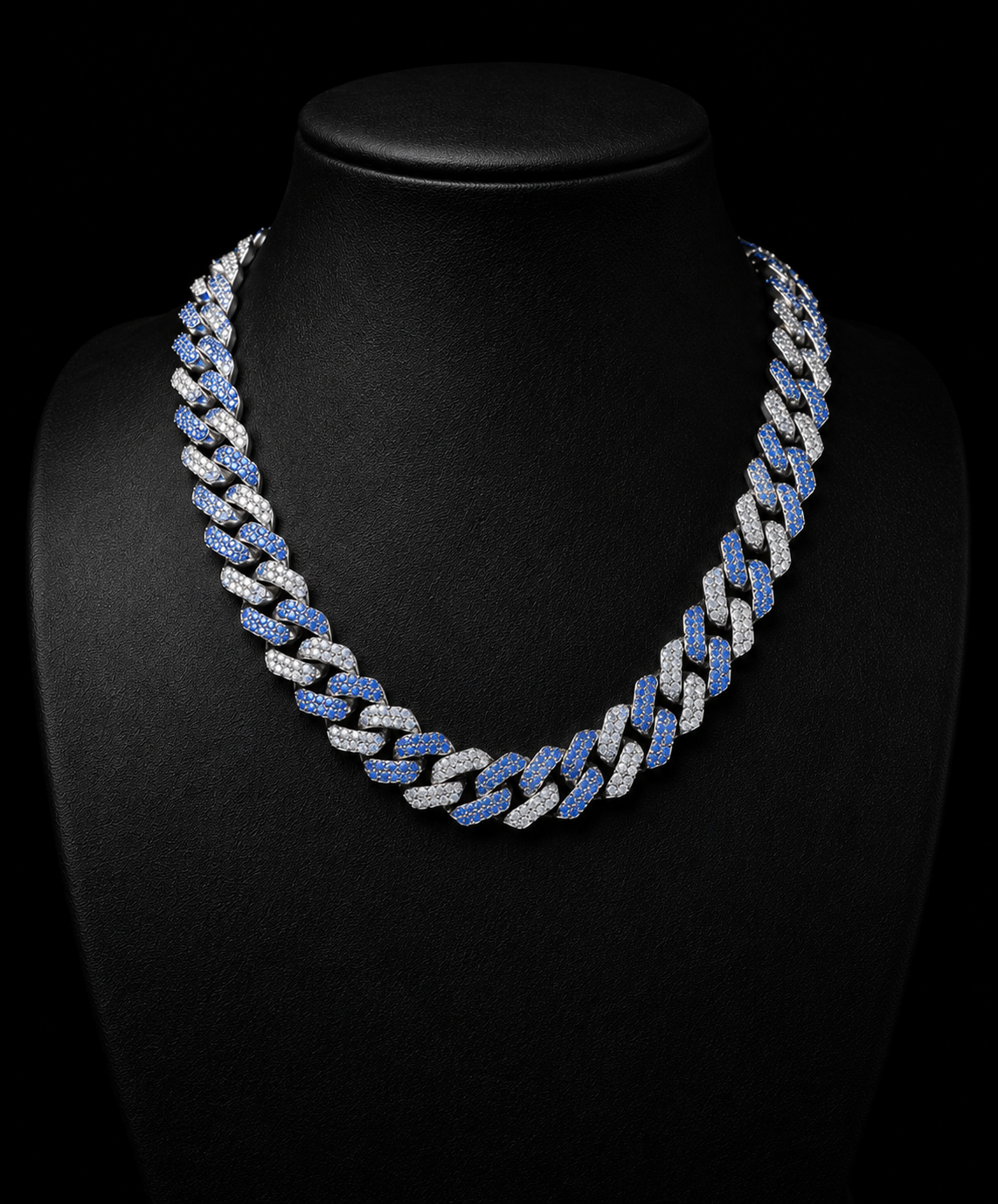 COLLANA CUBAN CLASSIC BICOLORE