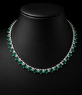 COLLANA TENNIS VERDE