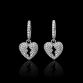 ORECCHINI CUORE SPEZZATO