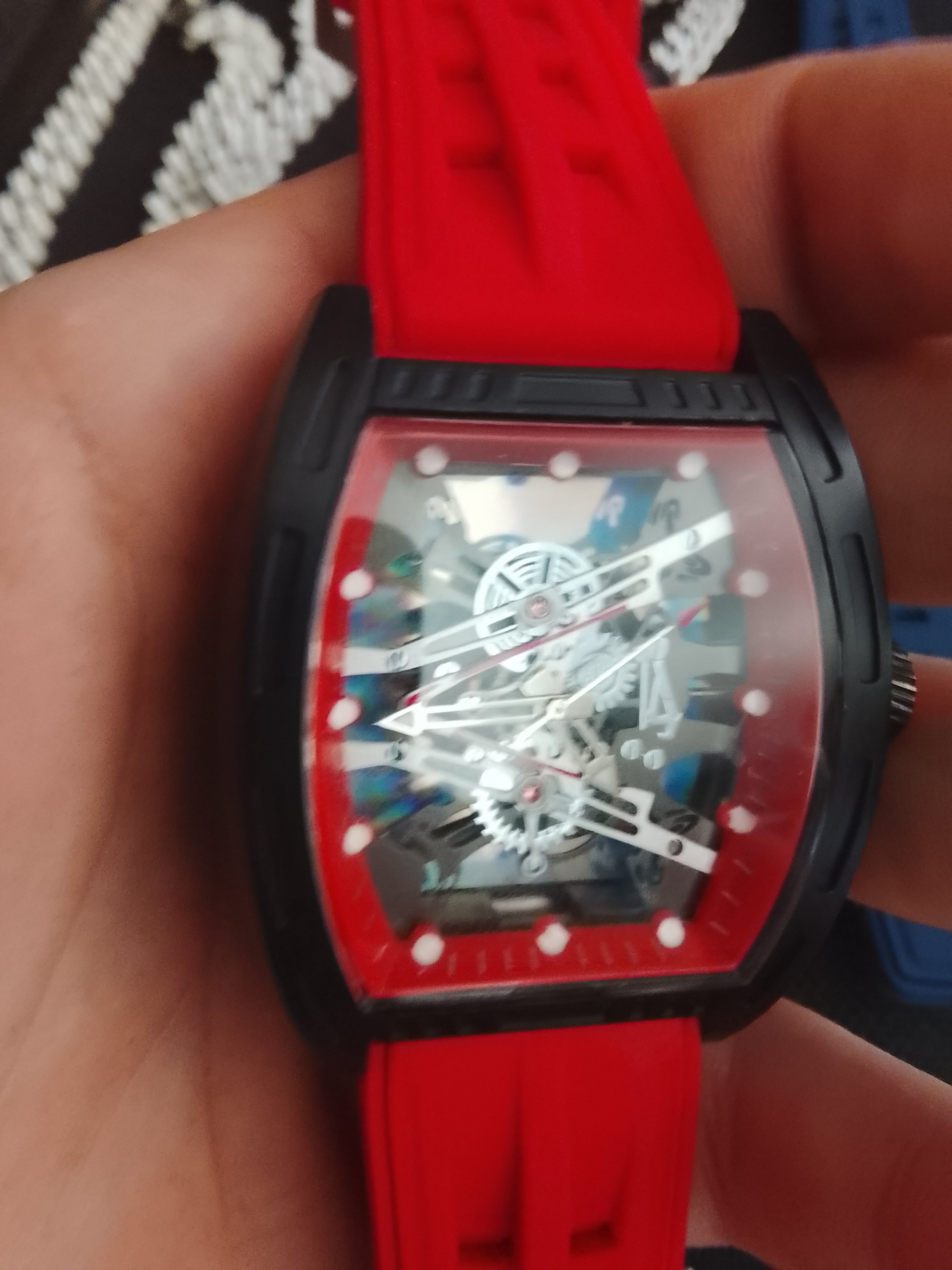 OROLOGIO RICH MILLE (ROSSO)