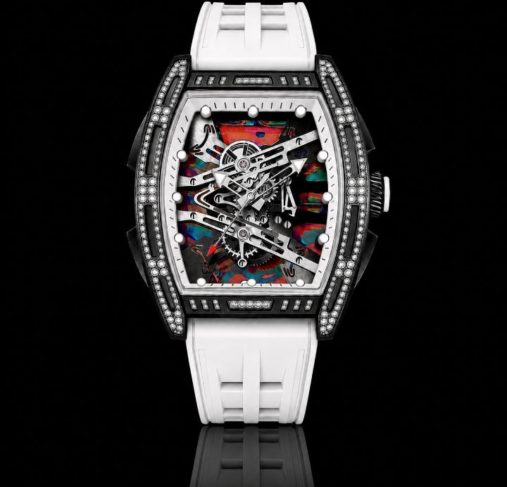 OROLOGIO RICH MILLE (BIANCO) LUXURY