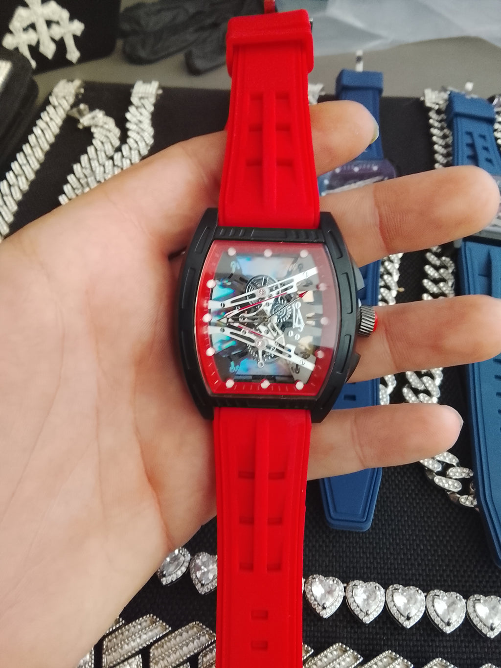 OROLOGIO RICH MILLE (ROSSO)