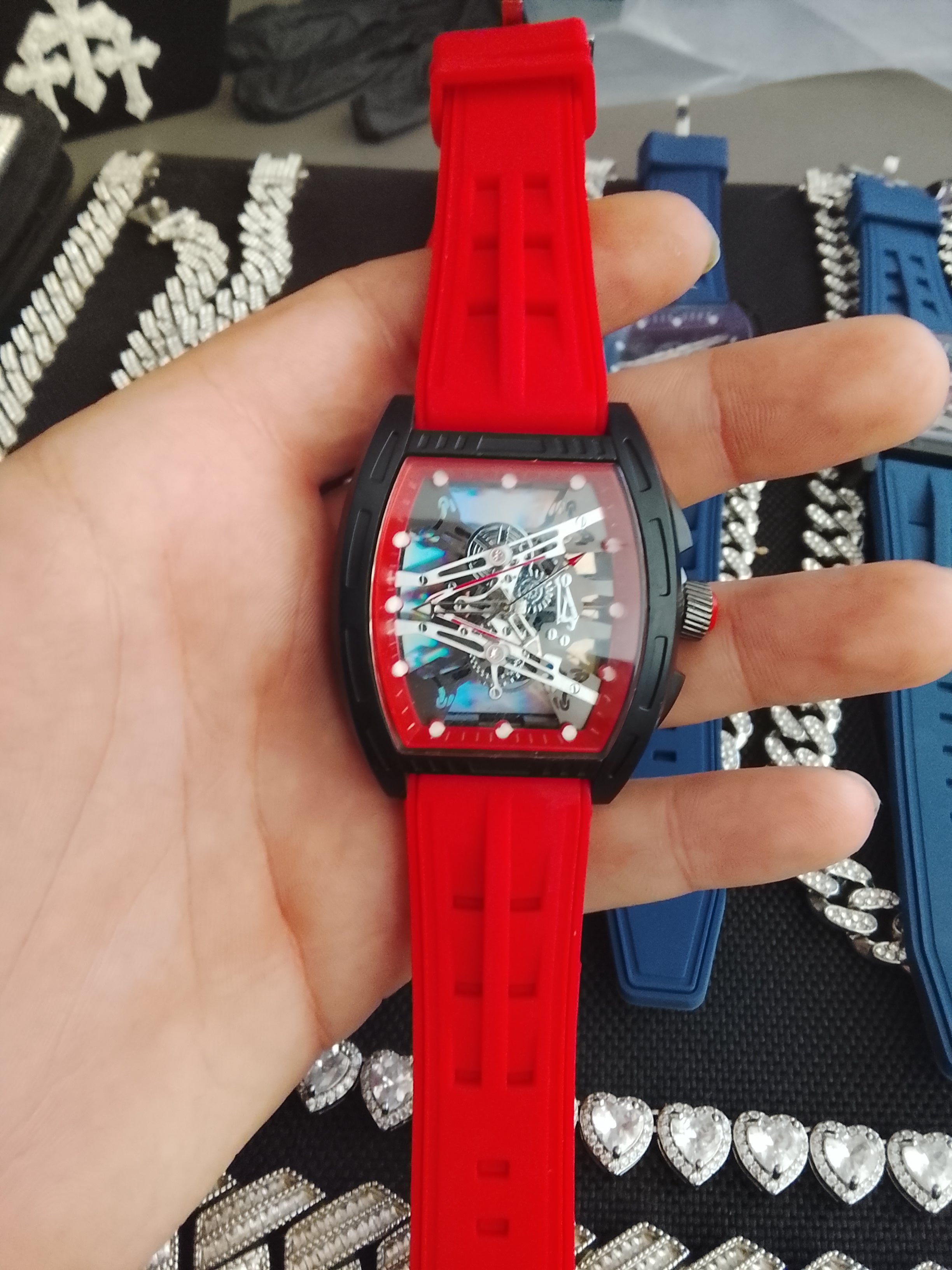 OROLOGIO RICH MILLE (ROSSO)